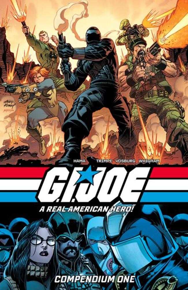 G.I. Joe A Real American Hero Compendium TPB Book 01 Book Market Andy Kubert & Brad Anderson Cover Graphic Novels Image Comics [SK]