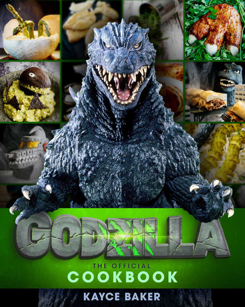 Godzilla Official Cookbook Hardcover Novels Titan Comics [SK]