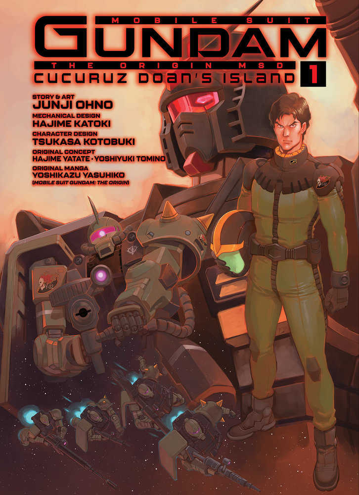 Mobile Suit Gundam The Origin Msd Cucuruz Doan'S Island 1 Manga Vertical Comics [SK]