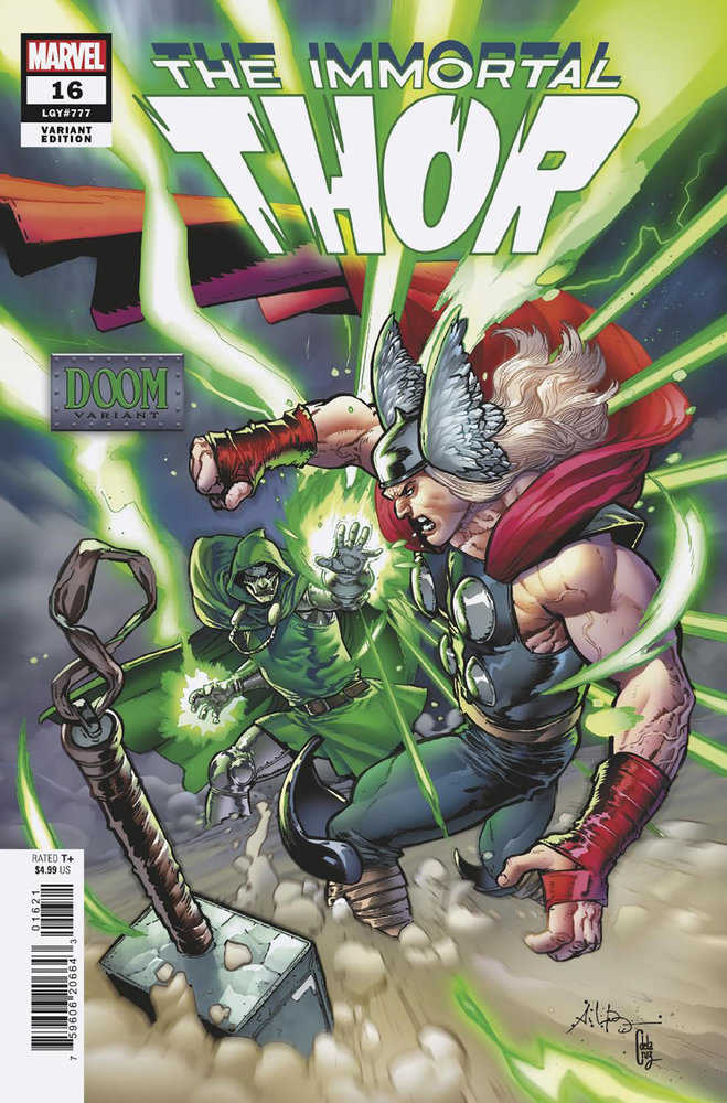 Immortal Thor #16 Andrei Bressan Doom Variant Comics Marvel Comics [SK]