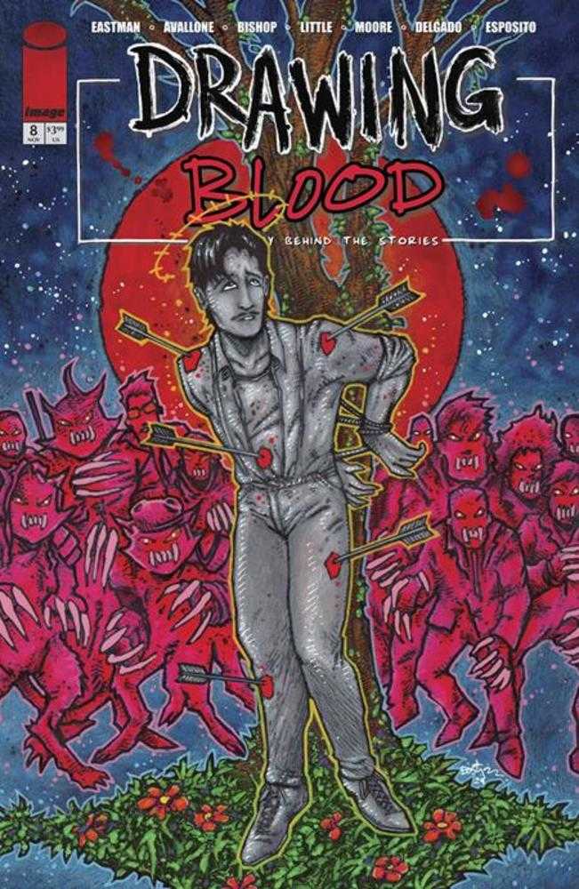 Drawing Blood #8 (Of 12) Cover A Kevin Eastman Comics Image Comics [SK]