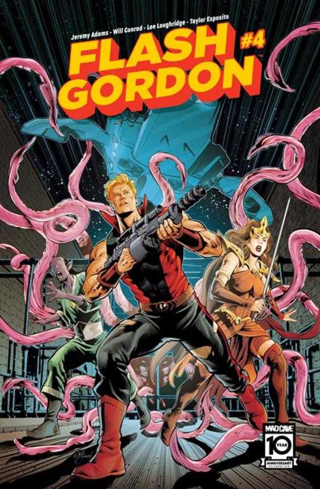 Flash Gordon #4 Cover A Will Conrad Comics Mad Cave Studios [SK]