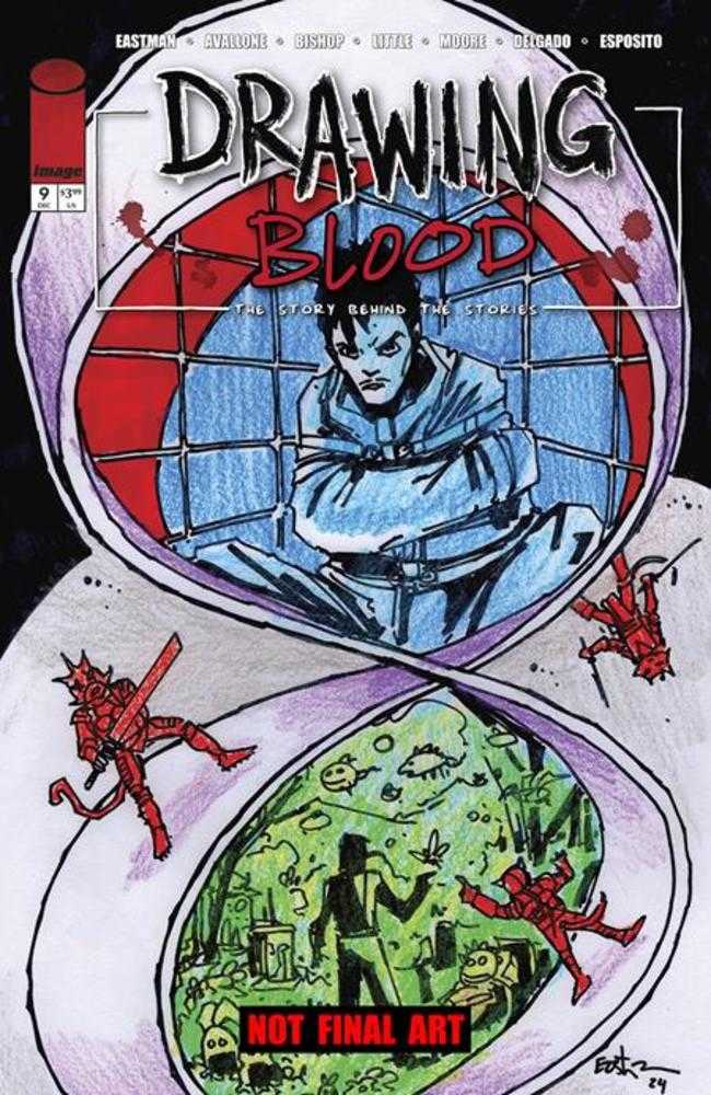 Drawing Blood #9 (Of 12) Cover A Kevin Eastman Comics Image Comics [SK]