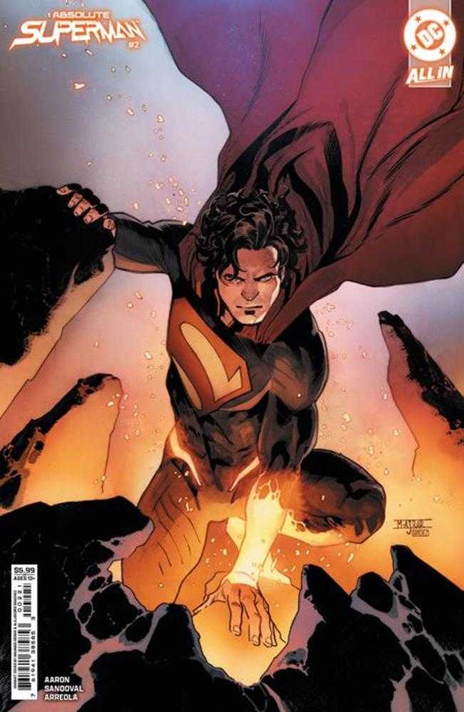 Absolute Superman #2 Cover B Mahmud Asrar Card Stock Variant Comics DC Comics [SK]