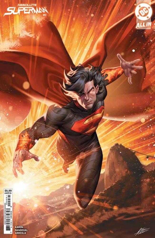 Absolute Superman #2 Cover C Mateus Manhanini Card Stock Variant Comics DC Comics [SK]