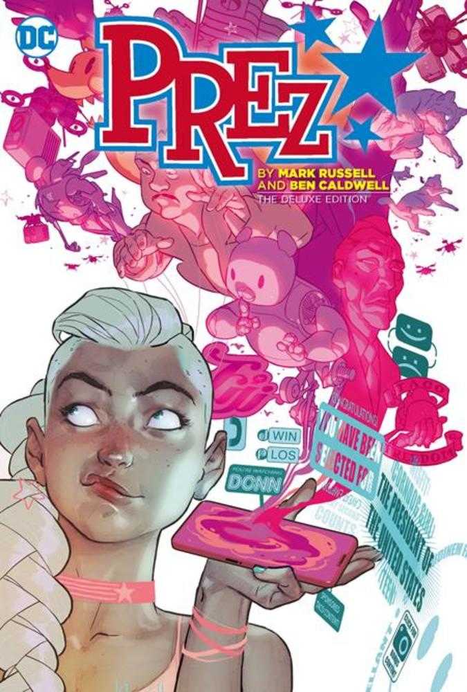 Prez By Mark Russell And Ben Caldwell The Deluxe Edition Hardcover Graphic Novels DC Comics [SK]
