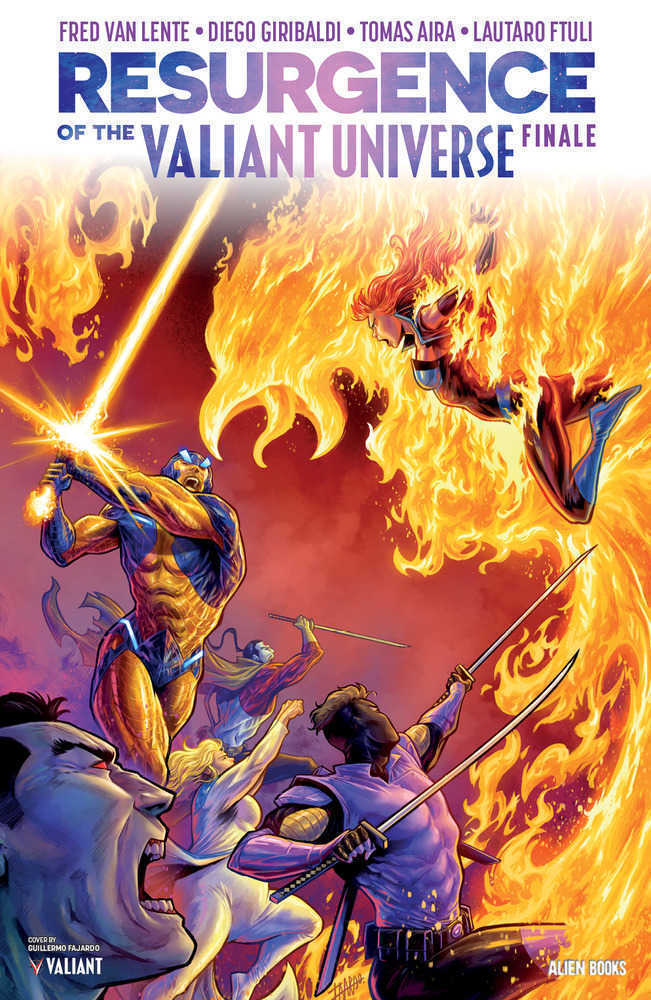 Resurgence Valiant Finale One Shot Cover A Fajardo Comics Valiant Entertainment [SK]