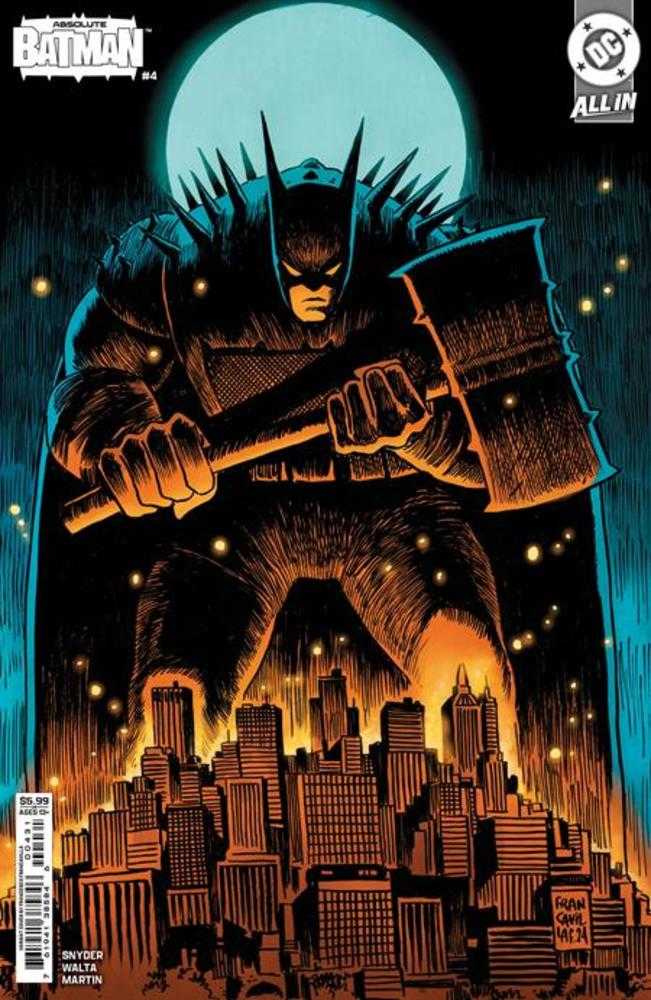 Absolute Batman #4 Cover C Francesco Francavilla Card Stock Variant Comics DC Comics [SK]