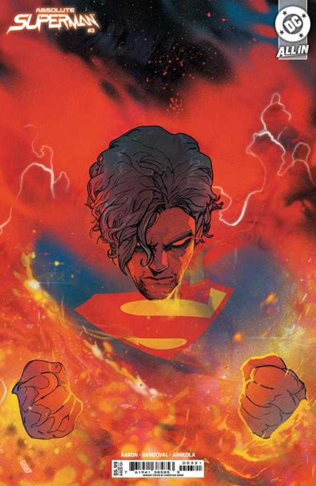 Absolute Superman #3 Cover C Christian Ward Card Stock Variant Comics DC Comics [SK]