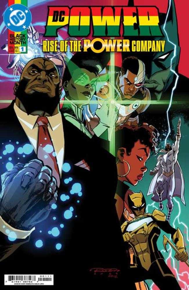 DC Power Rise Of The Power Company #1 (One Shot) Cover A Khary Randolph Comics DC Comics [SK]