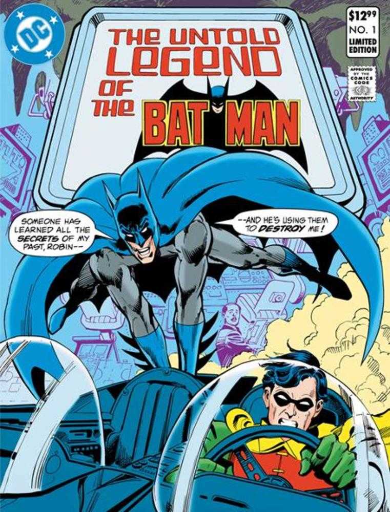 Limited Edition The Untold Legend Of The Batman #1 Cover A Jose Luis Garcia-Lopez & Dick Giordano Comics DC Comics [SK]