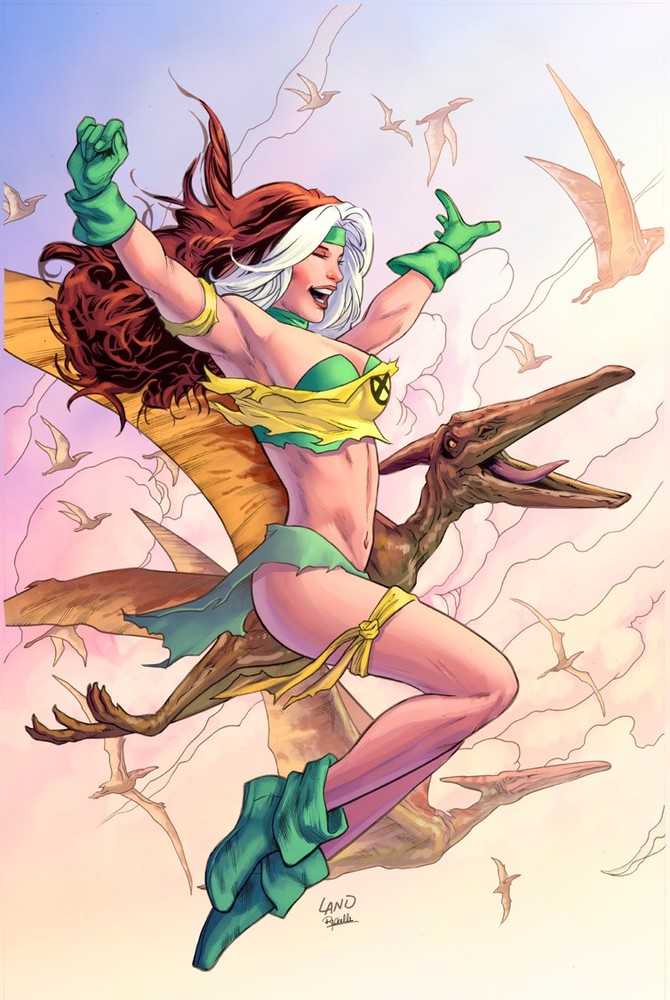 Rogue The Savage Land #1 (Of 5) Previews Exclusive Exclusive Land Variant Comics Marvel Comics [SK]