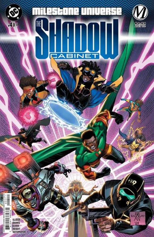 Milestone Universe The Shadow Cabinet #4 (Of 4) Cover A Denys Cowan Comics DC Comics [SK]