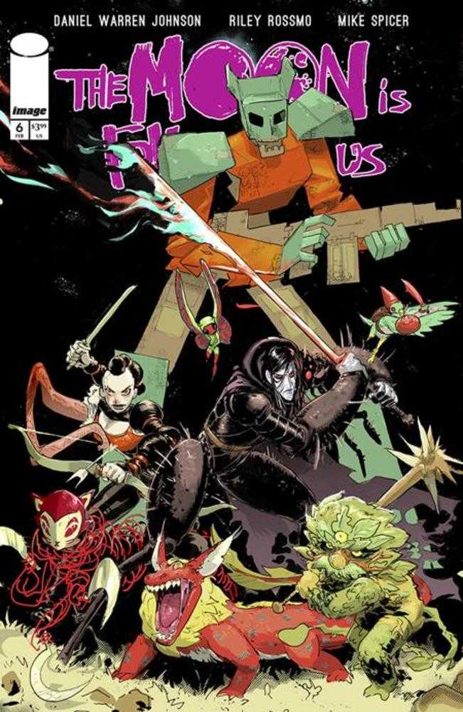 The Moon Is Following Us #6 (Of 10) Cover A Riley Rossmo Comics Image Comics [SK]