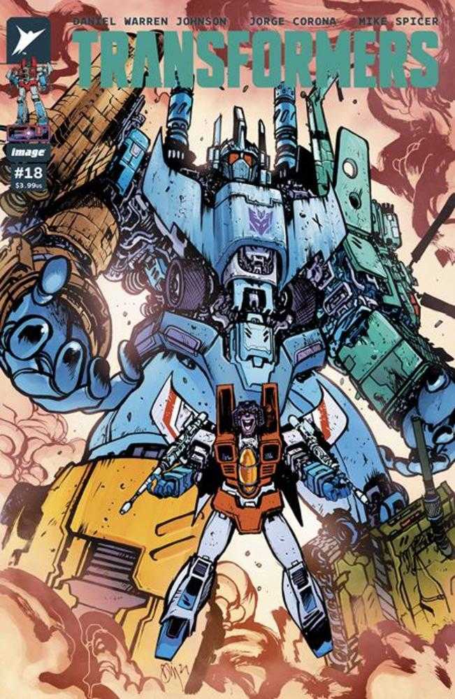 Transformers #18 Cover A Daniel Warren Johnson & Mike Spicer Comics Image Comics [SK]