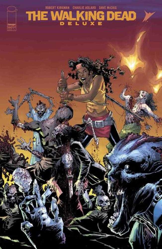 Walking Dead Deluxe #109 Cover C Whilce Portacio & Alex Sinclair Connecting Variant (Mature) Comics Image Comics [SK]