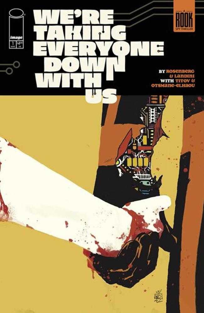 Were Taking Everyone Down With Us #1 (Of 6) Cover A Stefano Landini (Mature) Comics Image Comics [SK]