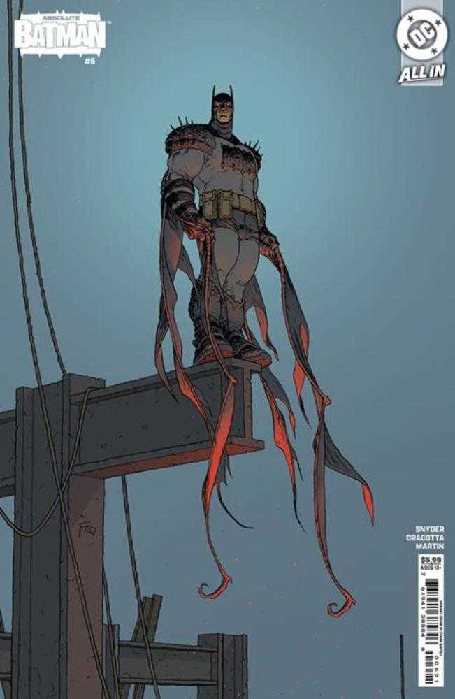 Absolute Batman #6 Cover B Frank Quitely Card Stock Variant Comics DC Comics [SK]