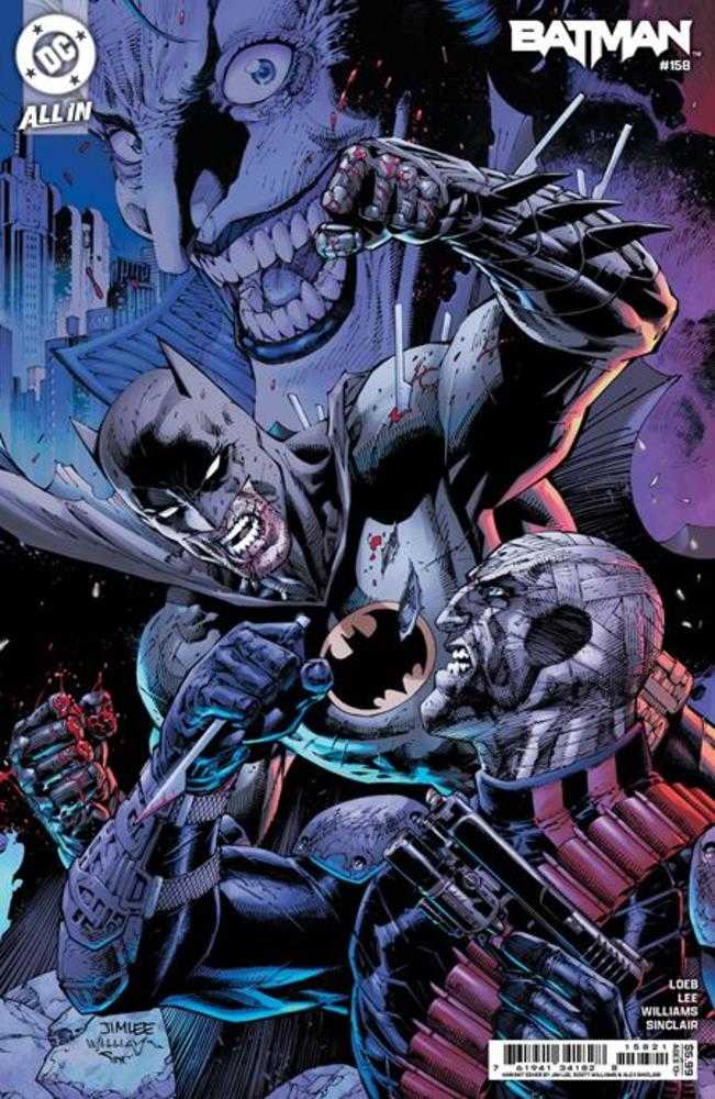 Batman #158 Cover B Jim Lee & Scott Williams Connecting Card Stock Variant (1 Of 2) Comics DC Comics [SK]