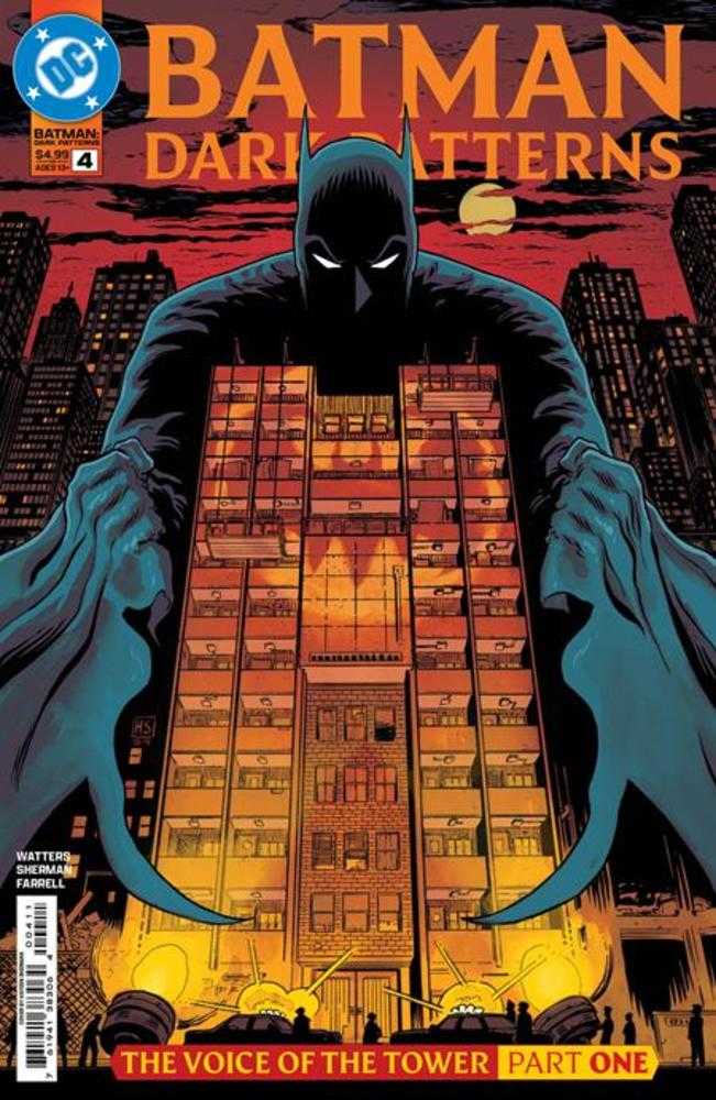 Batman Dark Patterns #4 (Of 12) Cover A Hayden Sherman Comics DC Comics [SK]