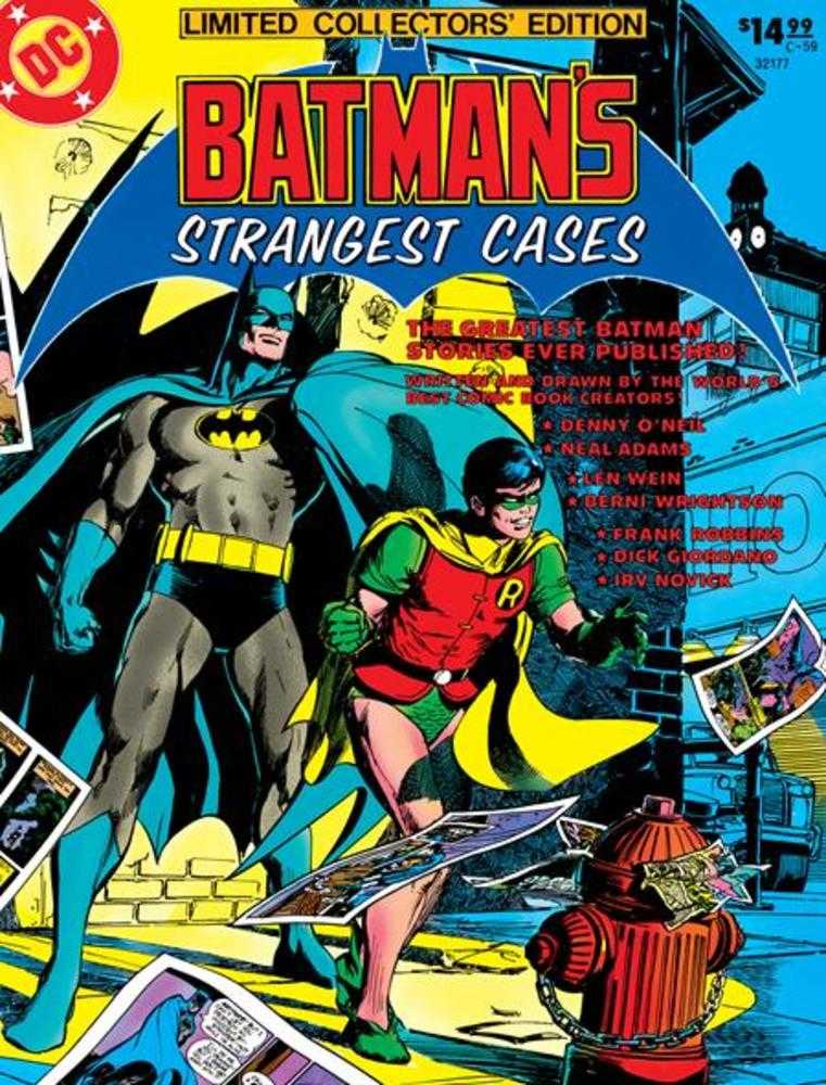 Limited Collectors Edition #59 Batmans Strangest Cases Facsimile Edition Cover A Neal Adams & Bernie Wrightson Comics DC Comics [SK]