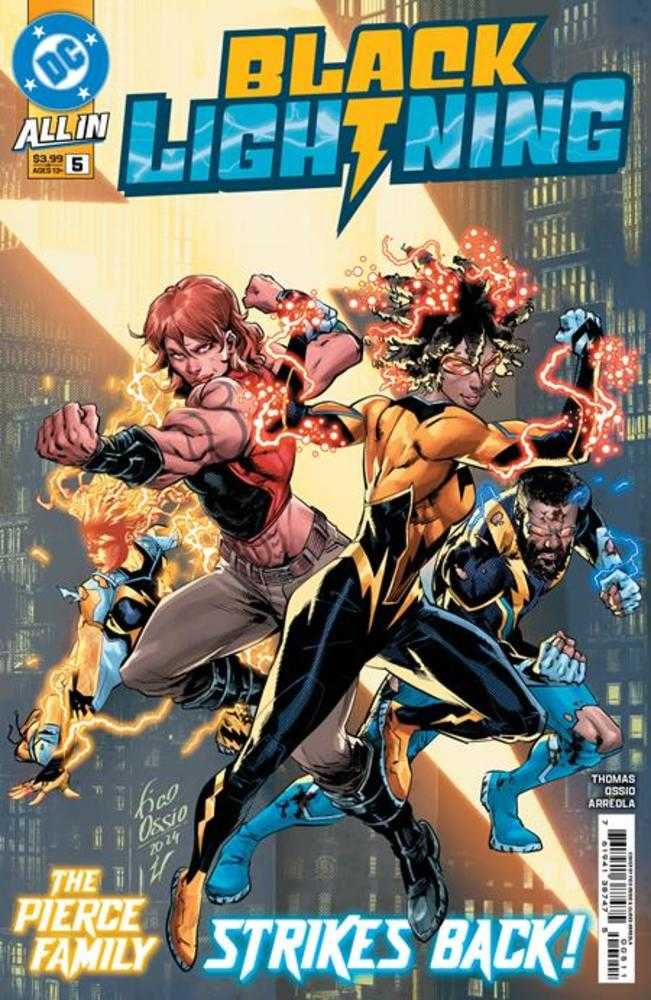 Black Lightning #5 Cover A Fico Ossio Comics DC Comics [SK]