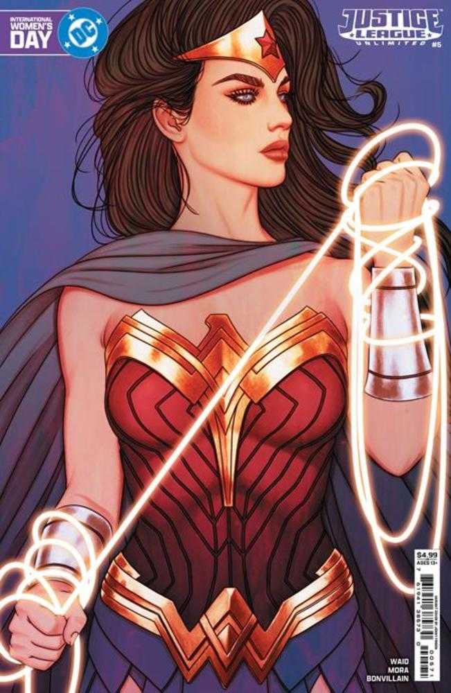 Justice League Unlimited #5 Cover E Jenny Frison International Womens Day Wonder Woman Card Stock Variant Comics DC Comics [SK]