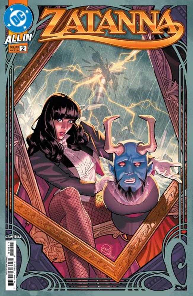 Zatanna #2 (Of 6) Cover A Jamal Campbell Comics DC Comics [SK]