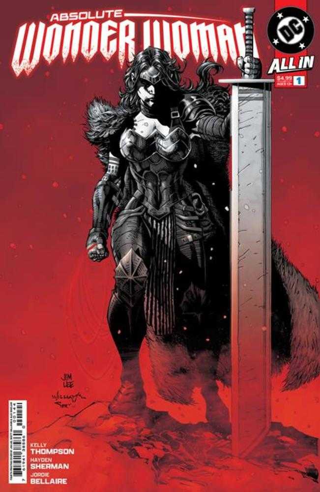 Absolute Wonder Woman #1 4th Print Cover A Jim Lee Comics DC Comics [SK]