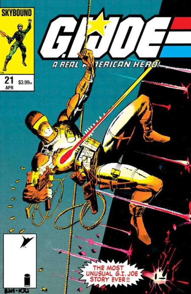 G.I. Joe A Real American Hero Silent Missions Edition #21 Cover A Edition Hannigan & Klaus Janson Comics Image Comics [SK]