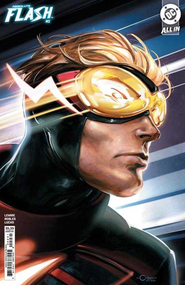 Absolute Flash #2 Cover D Clayton Crain Card Stock Variant Comics DC Comics [SK]