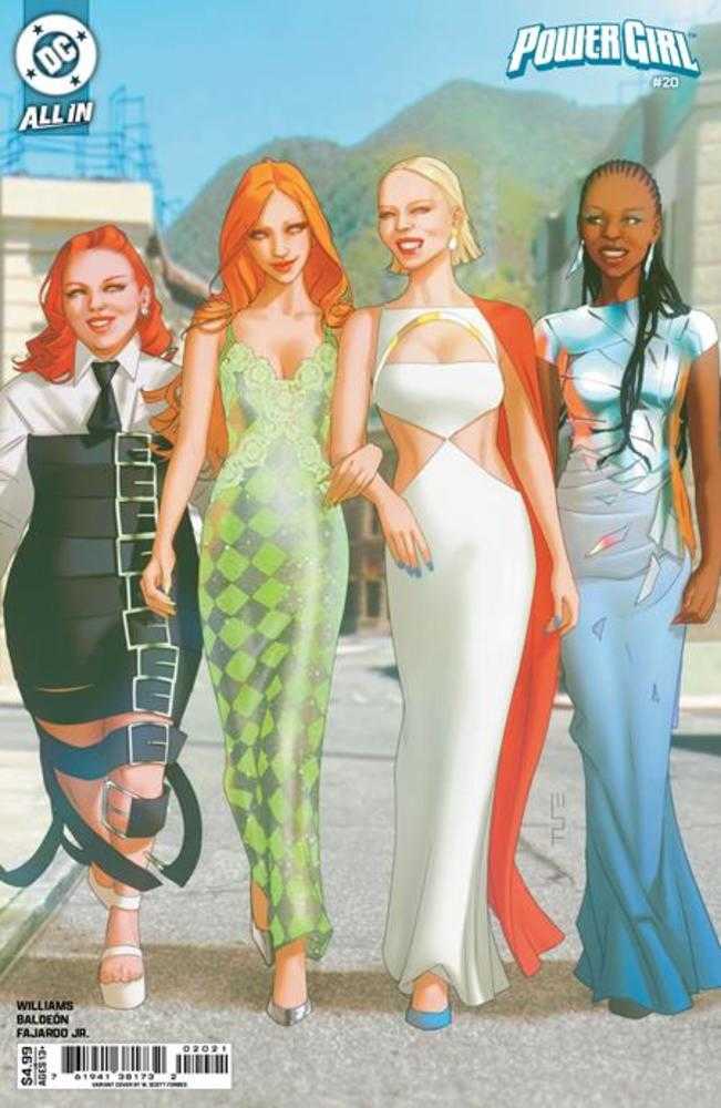 Power Girl #20 Cover B W Scott Forbes Card Stock Variant Comics DC Comics [SK]