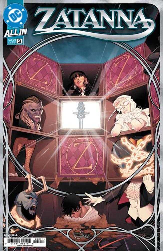 Zatanna #3 (Of 6) Cover A Jamal Campbell Comics DC Comics [SK]