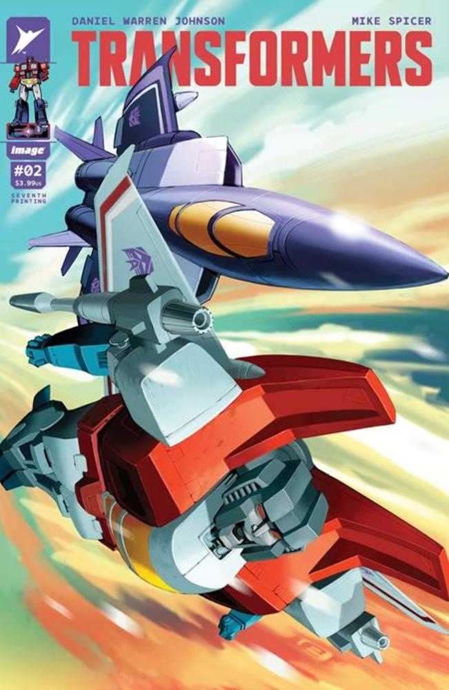 Transformers #2 7th Printing Comics Image Comics [SK]