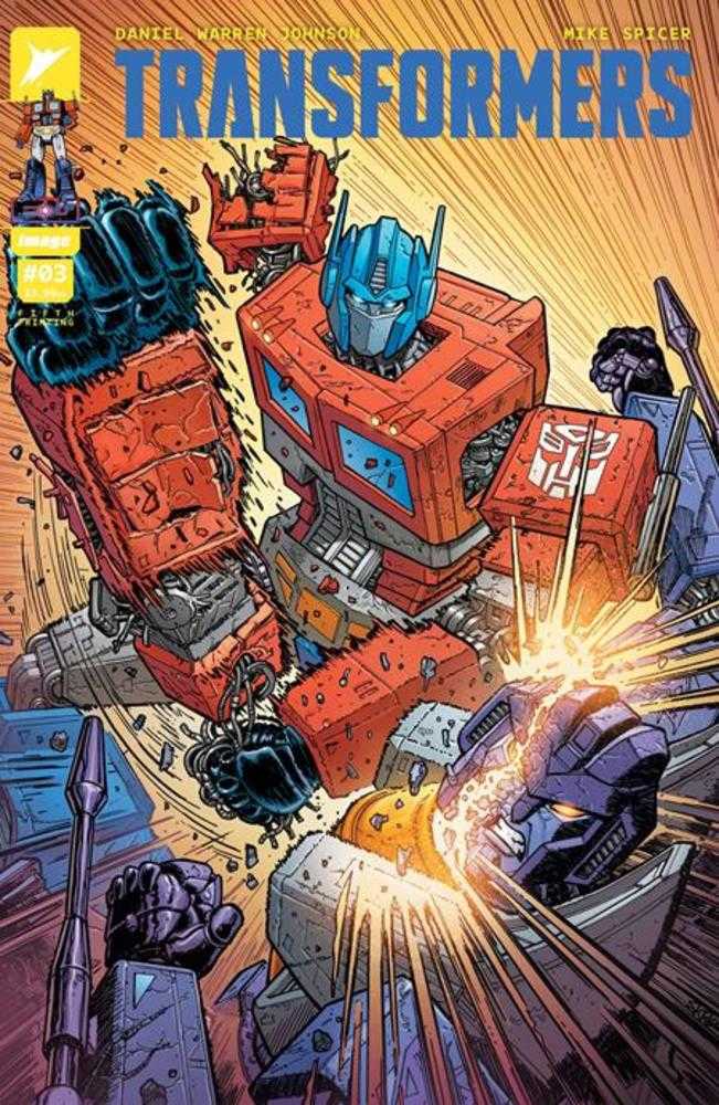 Transformers #3 5TH Printing Comics Image Comics [SK]