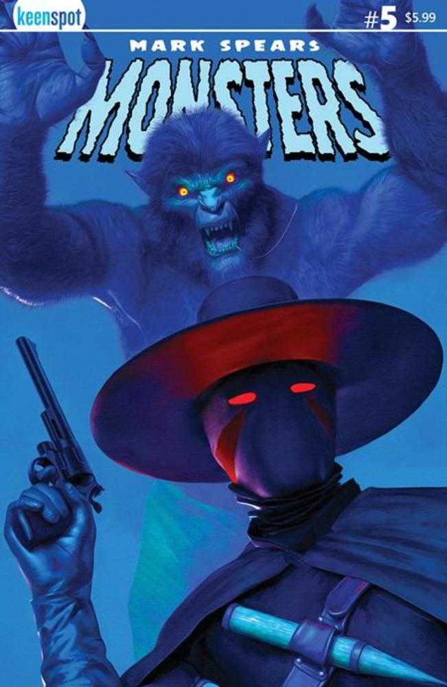 Mark Spears Monsters #5 Cover A Mark Spears The Fight Comics Keenspot Entertainment [SK]