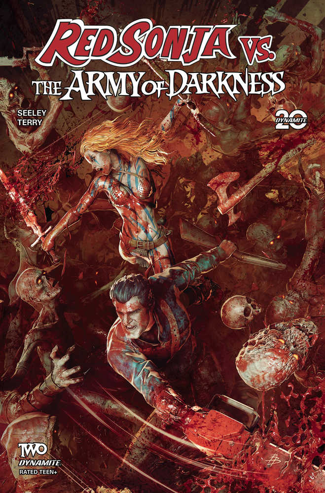 Red Sonja vs Aod #2 Cover A Barends Comics Dynamite Entertainment [SK]