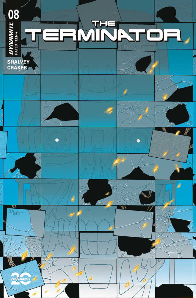 Terminator #8 Cover A Shalvey Comics Dynamite Entertainment [SK]