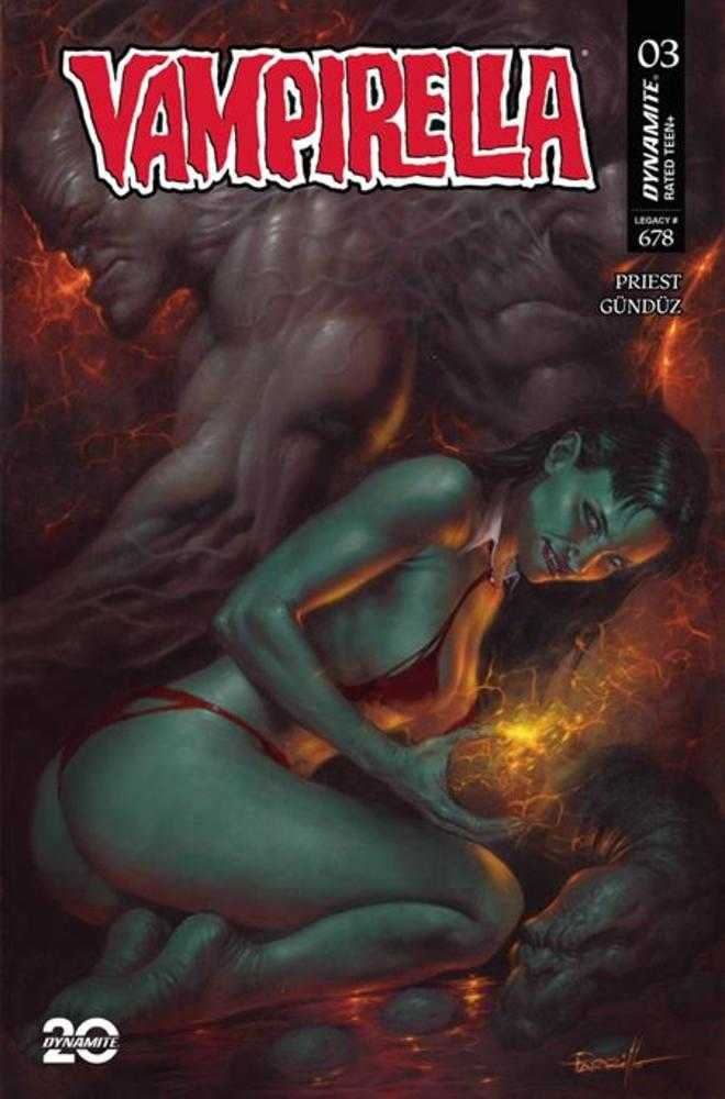Vampirella (2025) #3 Cover A Lucio Parrillo Comics Dynamite Entertainment [SK]