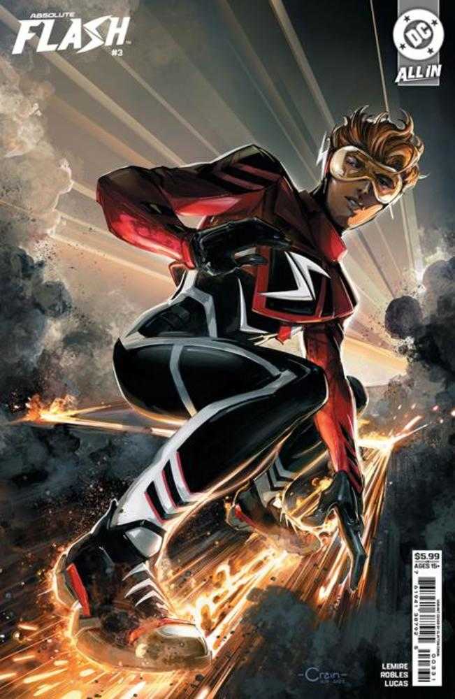 Absolute Flash #3 Cover C Clayton Crain Card Stock Variant Comics DC Comics [SK]
