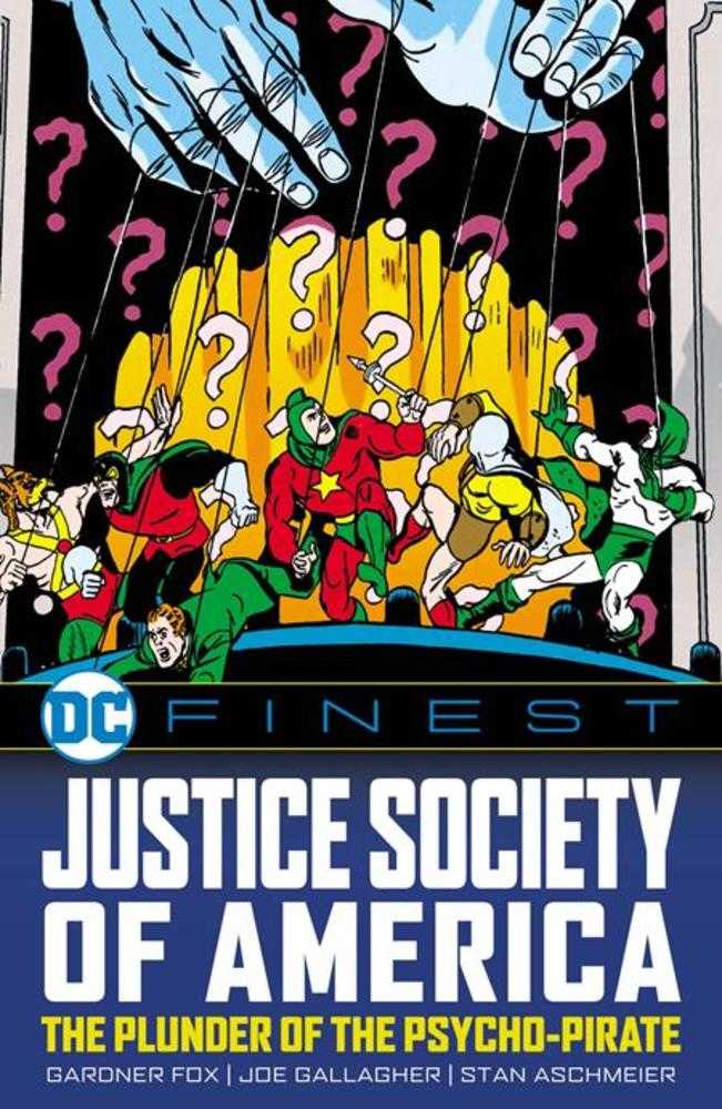 DC Finest Justice Society Of America The Plunder Of The Psycho-Pirate TPB Graphic Novels DC Comics [SK]