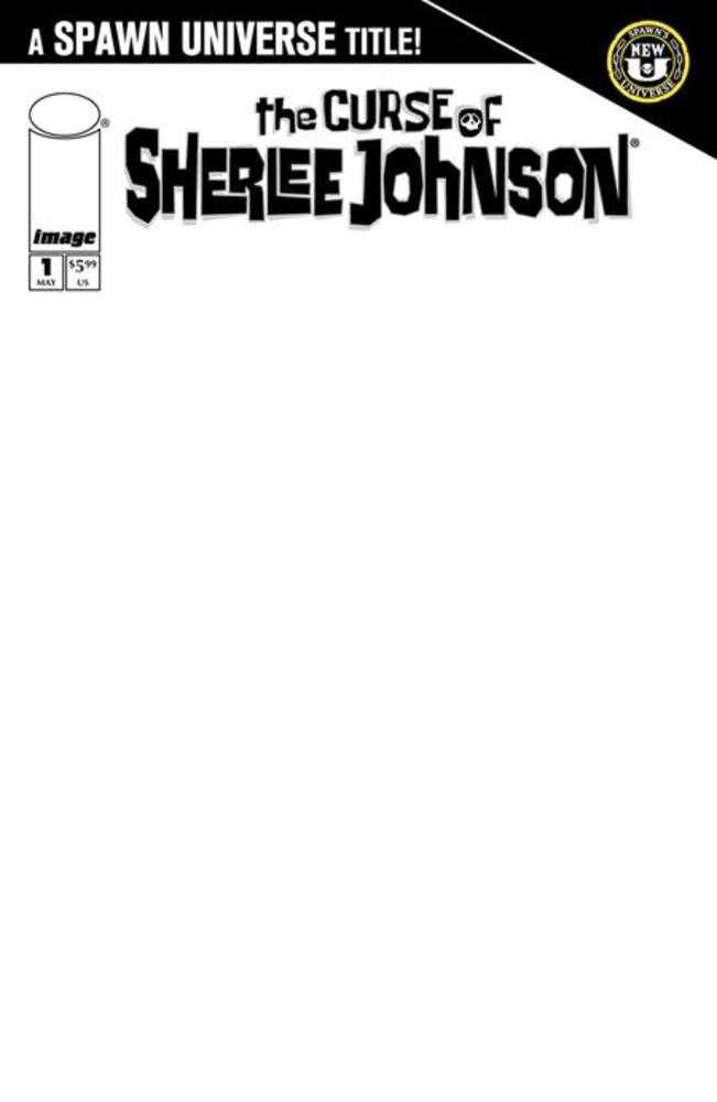 Spawn The Curse Of Sherlee Johnson #1 Cover D Blank Sketch Variant Comics Image Comics [SK]