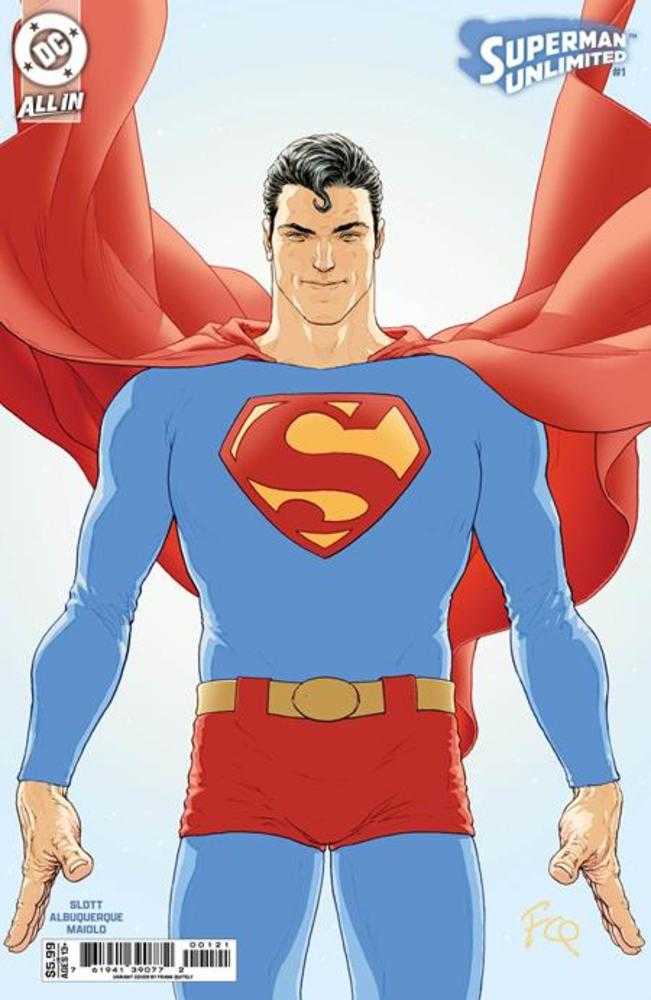 Superman Unlimited #1 Cover B Frank Quitely Card Stock Variant Comics DC Comics [SK]