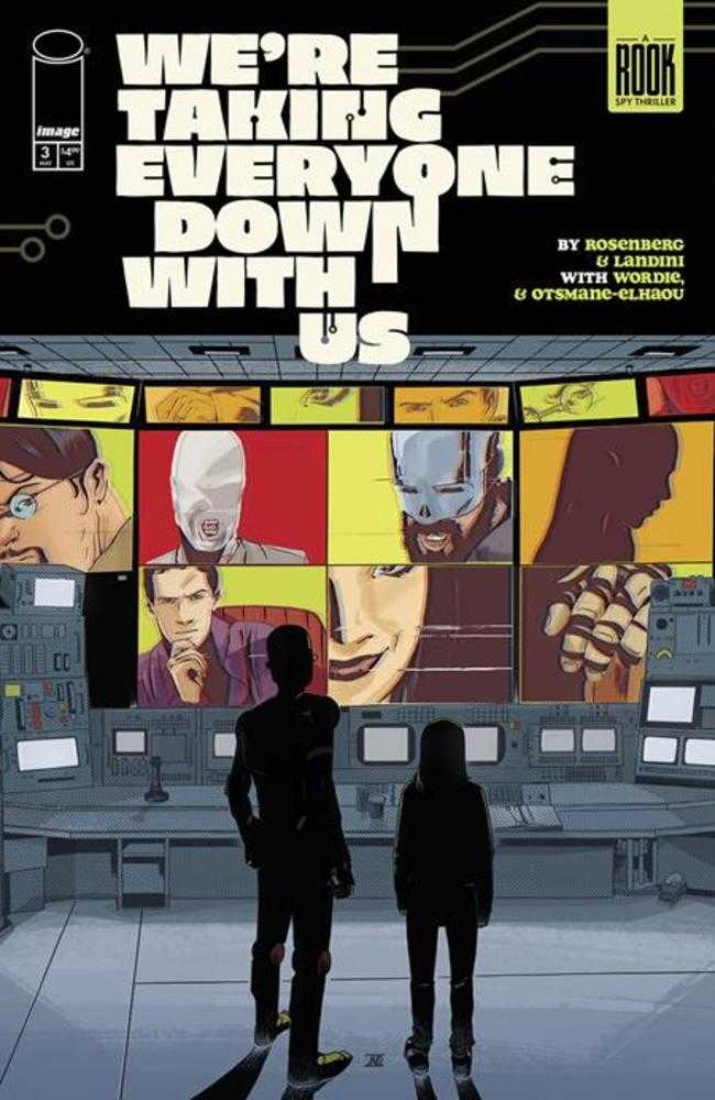 Were Taking Everyone Down With Us #3 (Of 6) Cover A Stefano Landini (Mature) Comics Image Comics [SK]