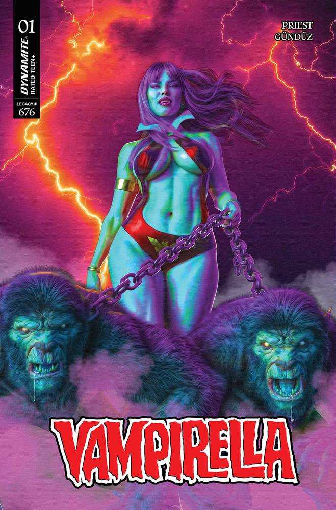Vampirella (2025) #1 Cover Zb Foc Bonus Spears Purple Rain Comics Dynamite Entertainment [SK]