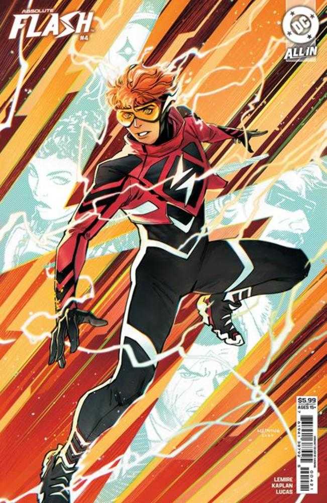 Absolute Flash #4 Cover B Haining Card Stock Variant Comics DC Comics [SK]