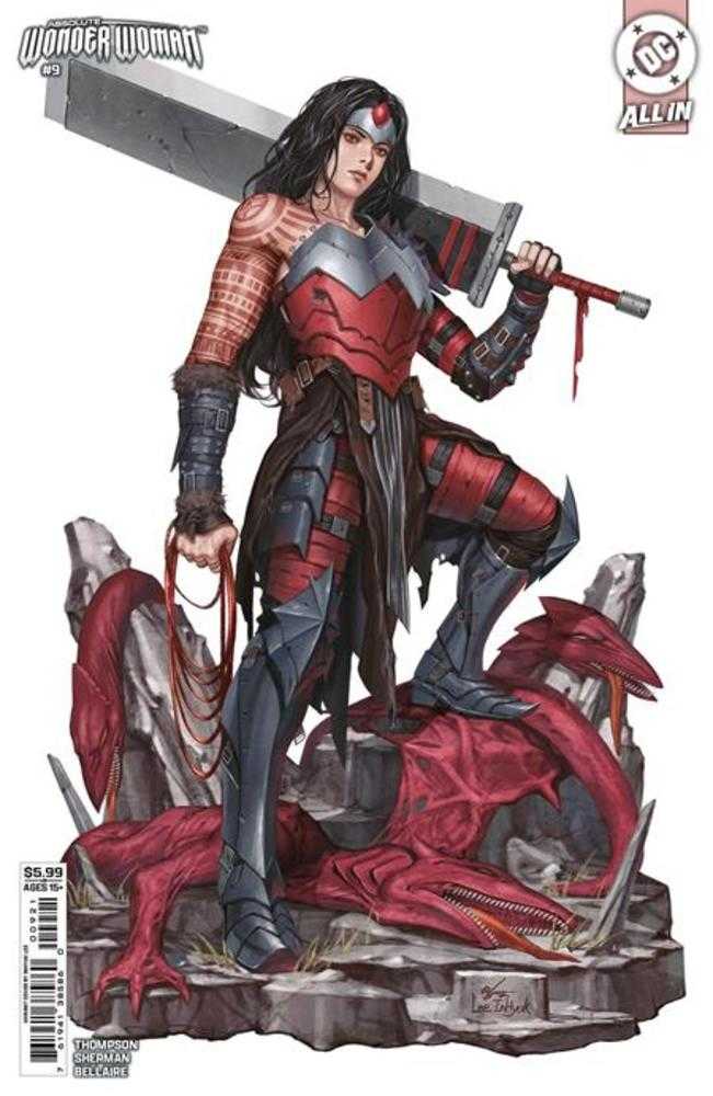 Absolute Wonder Woman #9 Cover B Inhyuk Lee Card Stock Variant Comics DC Comics [SK]