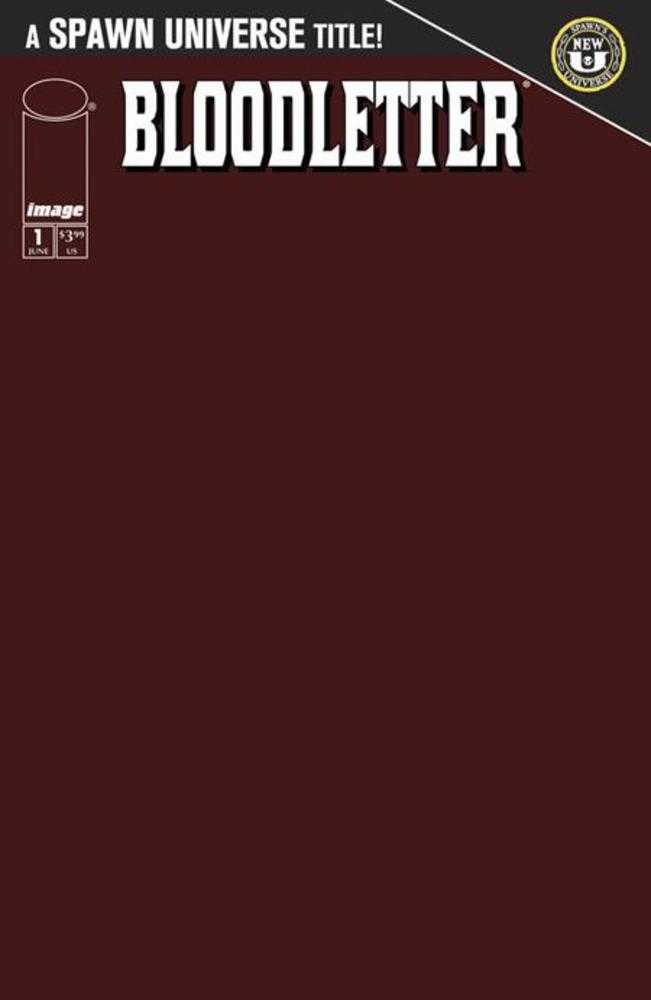 Spawn Bloodletter #1 (Of 5) Cover B Blank Sketch Variant Comics Image Comics [SK]