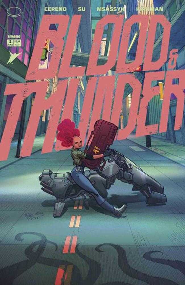 Blood & Thunder #2 Cover A Ej Su & Msassyk (Mature) Comics Image Comics [SK]