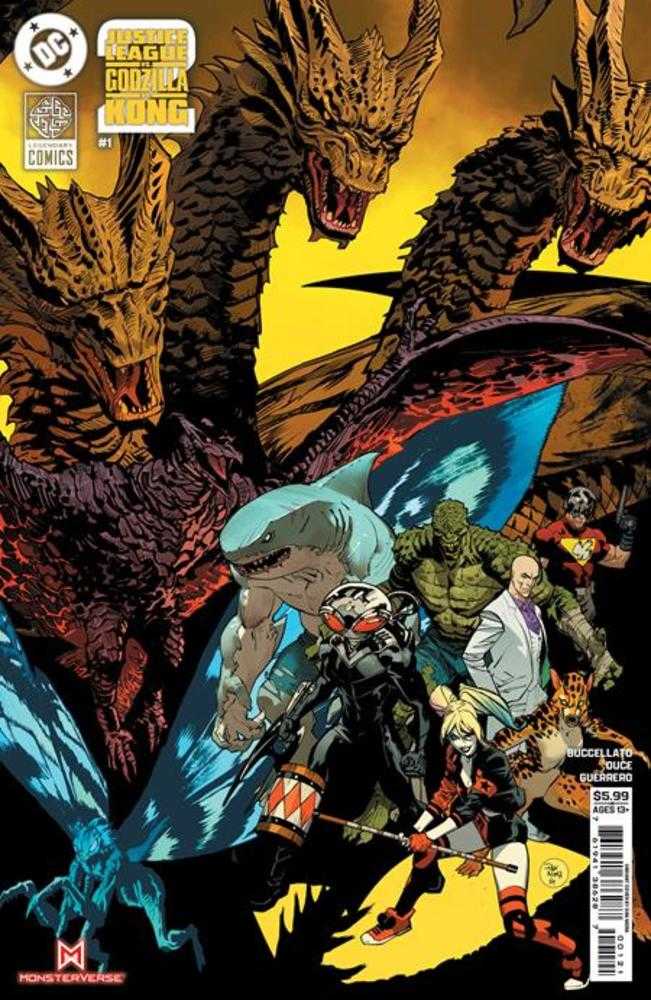Justice League vs Godzilla vs Kong 2 #1 (Of 7) Cover B Dan Mora Card Stock Variant Comics DC Comics [SK]